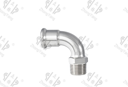 Male Threaded 90° Transition Elbow