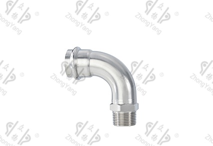Male Threaded 90° Transition Elbow