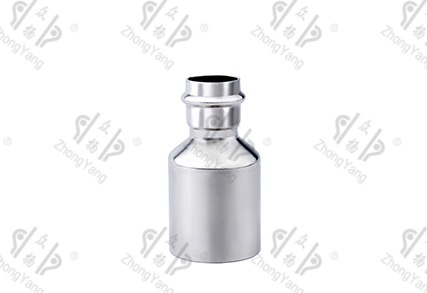 Single-End Crimp Reducing Straight Fitting